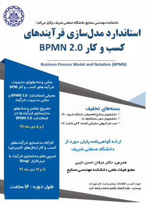 رویداد استاندارد مدلسازی فرآیندهای کسب و کار BPMN 2.0 