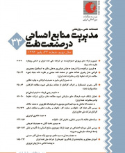 بررسی تأثیر اقدامات مدیریت دانش بر توانمندسازی روانشناختی منابع انسانی با نقش تعدیل‌گر متغیرهای جمعیت شناختی در شرکت نفت مناطق مرکزی ایران