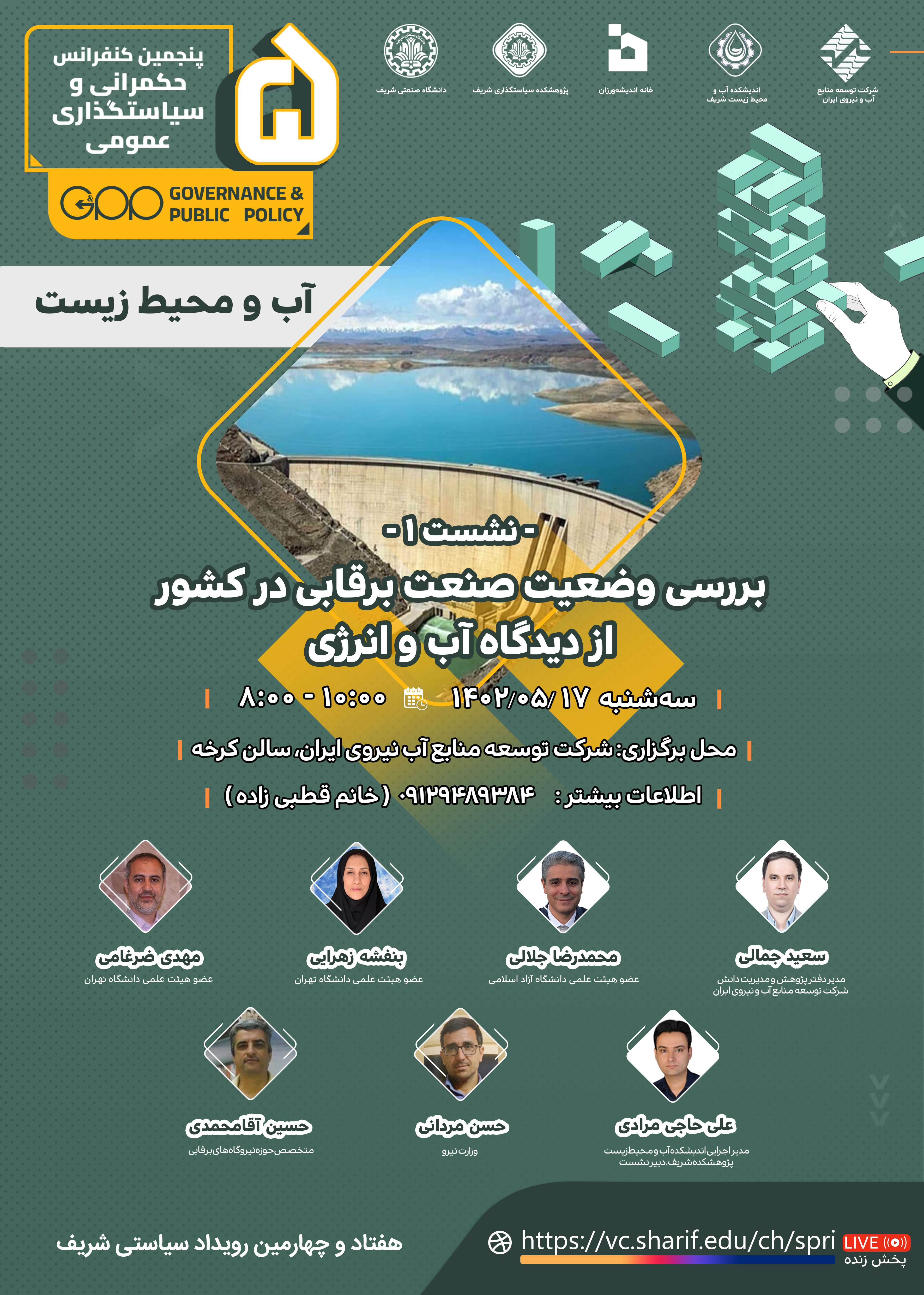 بررسی وضعیت صنعت برقابی در کشور از دیدگاه آب و انرژی