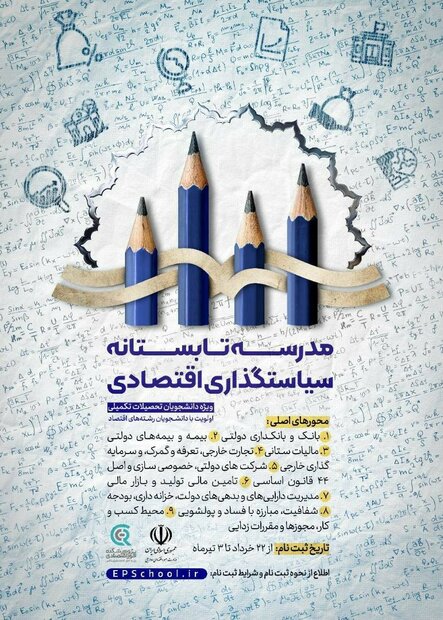 مدرسه تابستانه سیاست‌گذاری اقتصاد