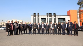 بازدید هیئت رئیسه دانشگاه بغداد از دانشگاه صنعتی شریف و ناحیه نوآوری