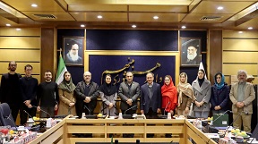 نشست صمیمانه رئیس دانشگاه با مسیحیان شریفی به مناسبت سال نو میلادی